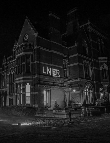 The LNER bulding from outside